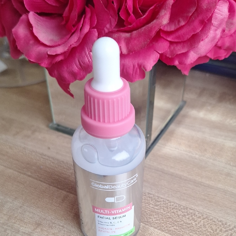 GlobalBeautyCare Multi-Vitamin Facial Serum — Pink Dropper